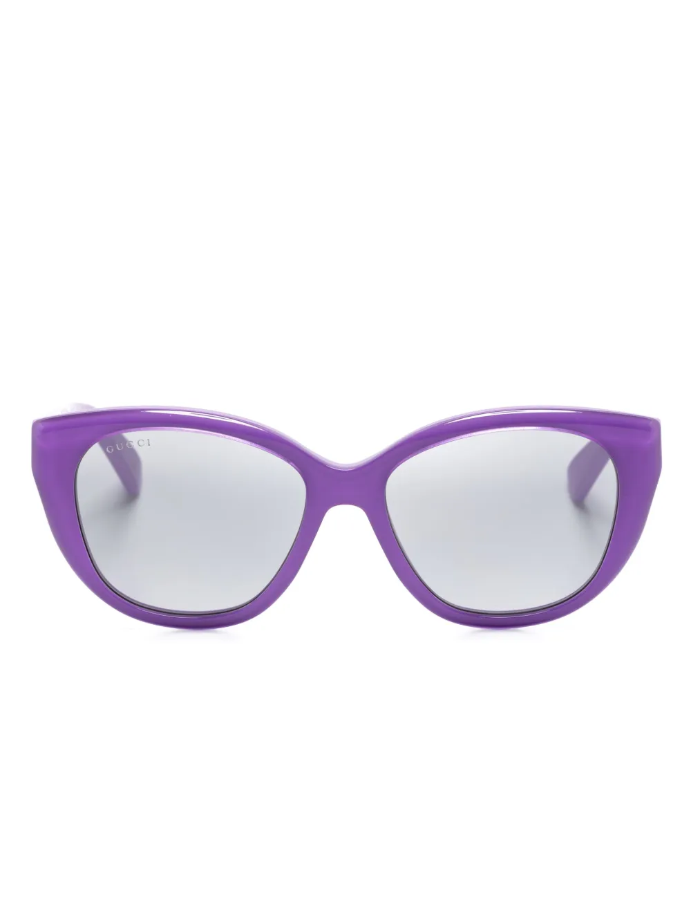 

Солнцезащитные очки в оправе 'кошачий глаз' Gucci Eyewear, фиолетовый