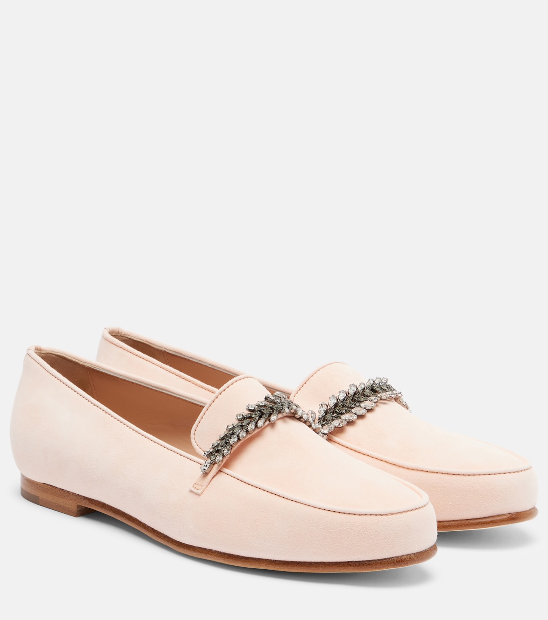Pisufa декорированные замшевые лоферы Manolo Blahnik, 2715 Lnd
