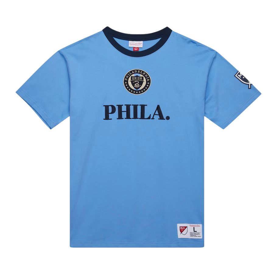 

Mitchell Ness Футболка Mitchell & Ness x MLS мужская light blue, Синий, Mitchell Ness Футболка Mitchell & Ness x MLS мужская light blue