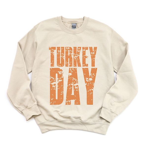 

Футболка с принтом turkey day block distressed Simply Sage Market, Dust