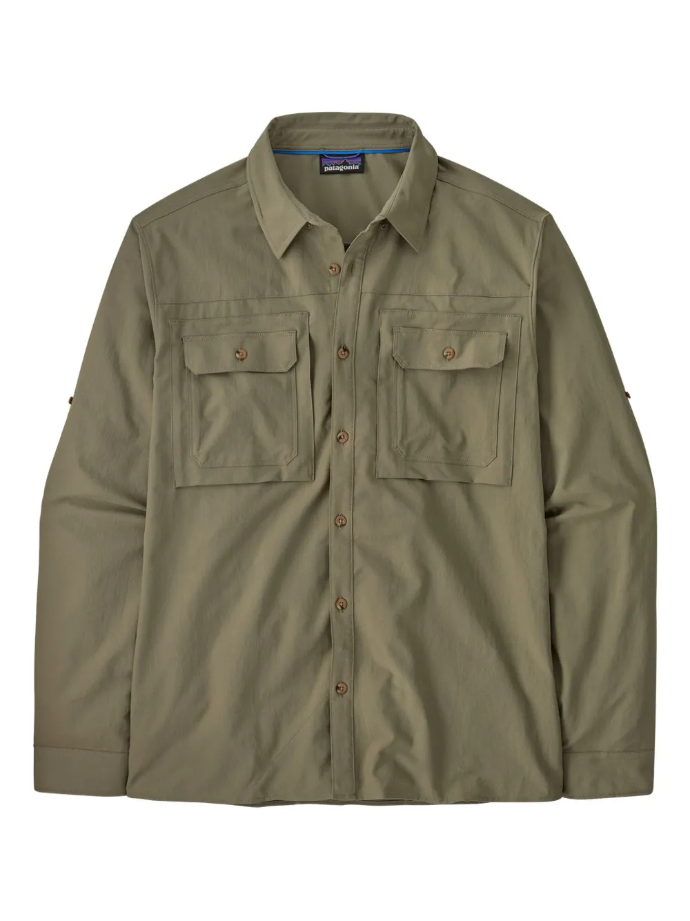 

Рубашка с карманами Patagonia, зеленый