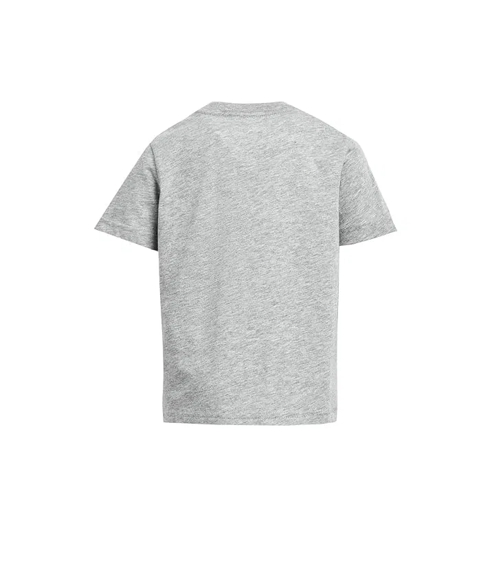 Футболка с принтом Soccer Motion Heather Tee Adidas Kids, Medium Grey Heather — фото 2