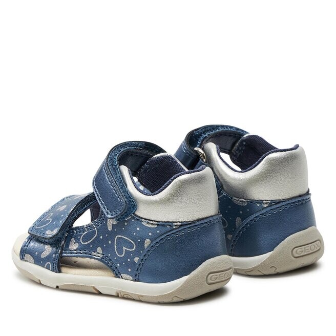 Сандалии Geox B Sandal Tapuz Girl B450YA 054AJ C4206 Sky/Silver, синий — фото 2