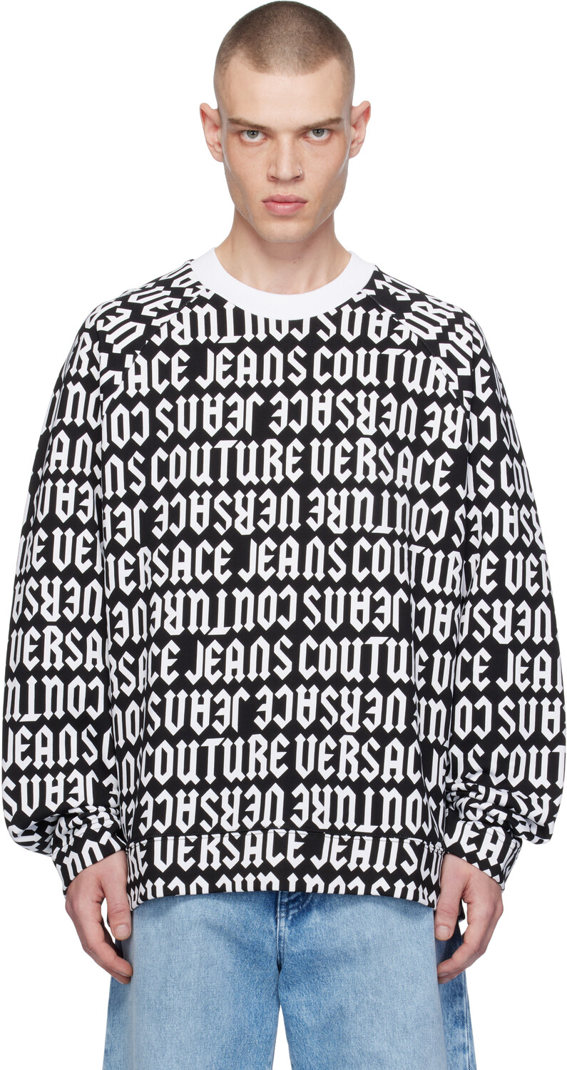 

Белая толстовка «Логомания» Versace Jeans Couture