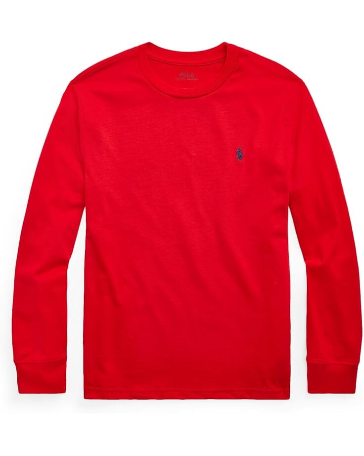 

Лонгслив Polo Ralph Lauren Kids Cotton Jersey Long Sleeve Tee, цвет RL 2000 Red