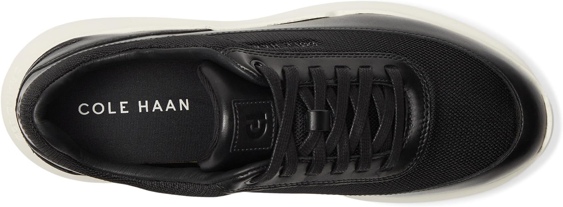 Кроссовки Cole Haan Men's Grand Crosscourt 20.4.7 Sneakers, Black/Ivory — фото 2