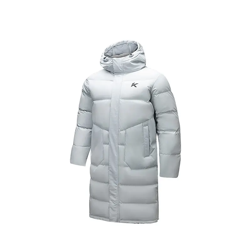 

ANTA Томпсон KT баскетбольный пуховик мужской облачно-серый, Cloud Gray