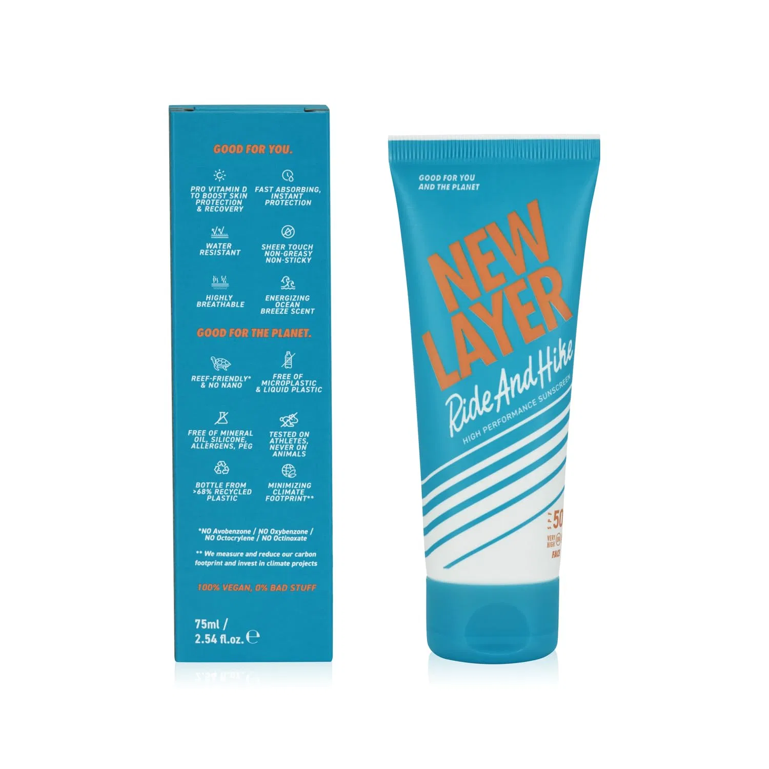 Солнцезащитный крем для лица NEW LAYER SPF 50+ с провитамином D New Layer — фото 2