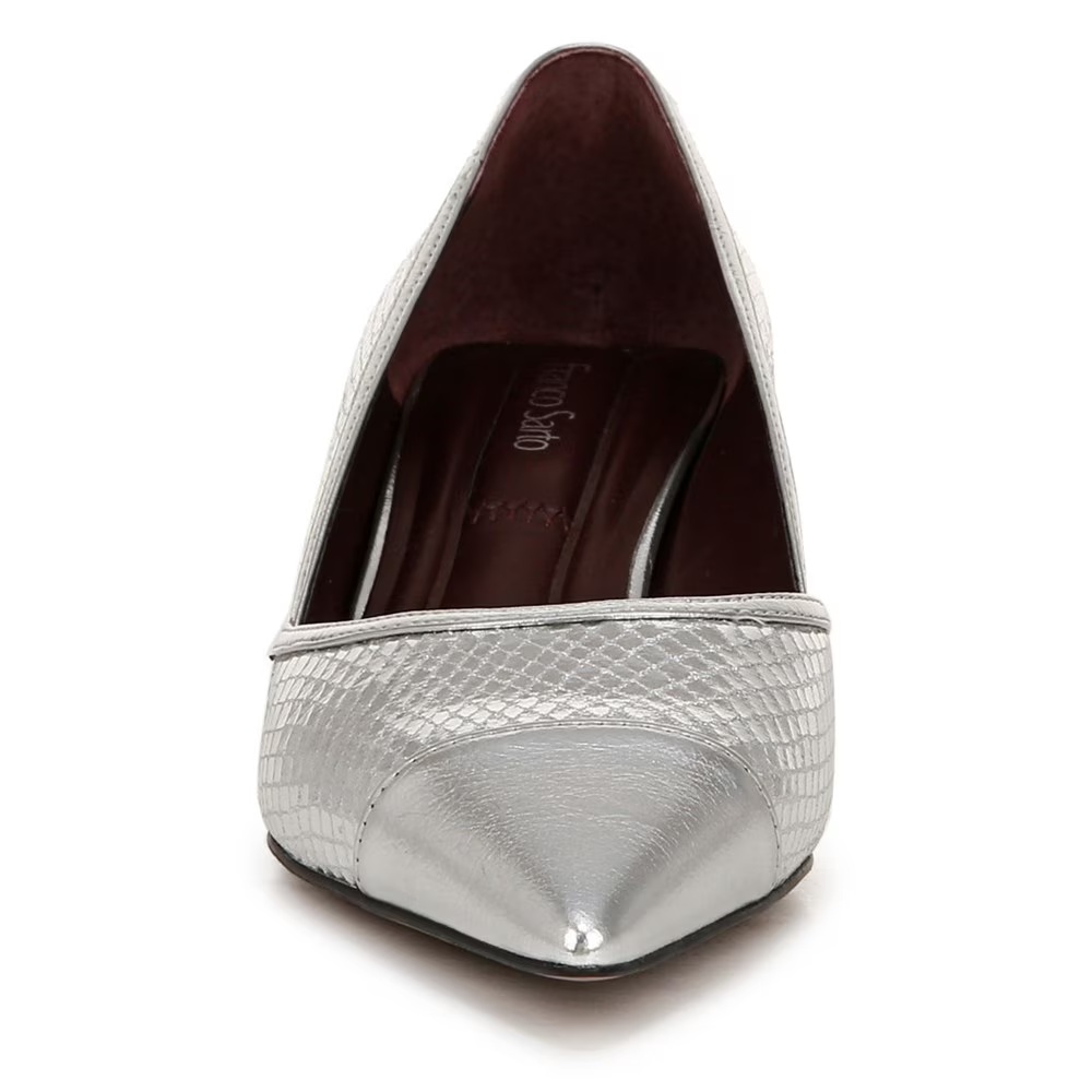 Туфли на каблуке Darcy Franco Sarto, silver snake faux leather — фото 3