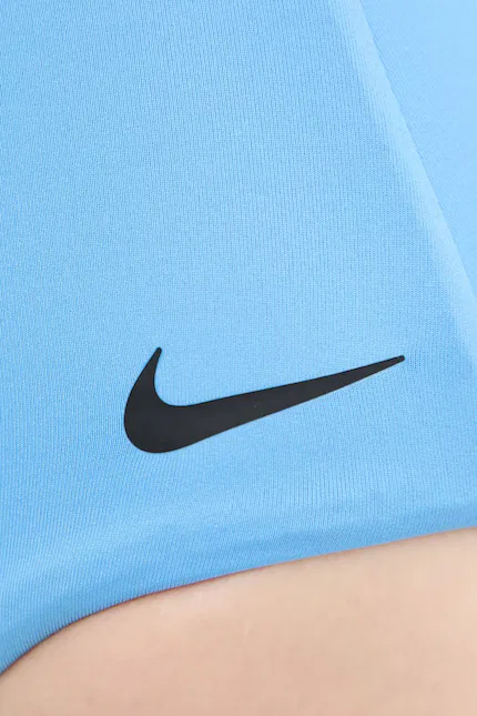 Купальник слитный спортивный Nike, синий — фото 4