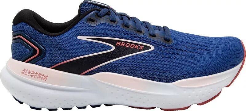 

Женские кроссовки Brooks Glycerin 21, синий/розовый