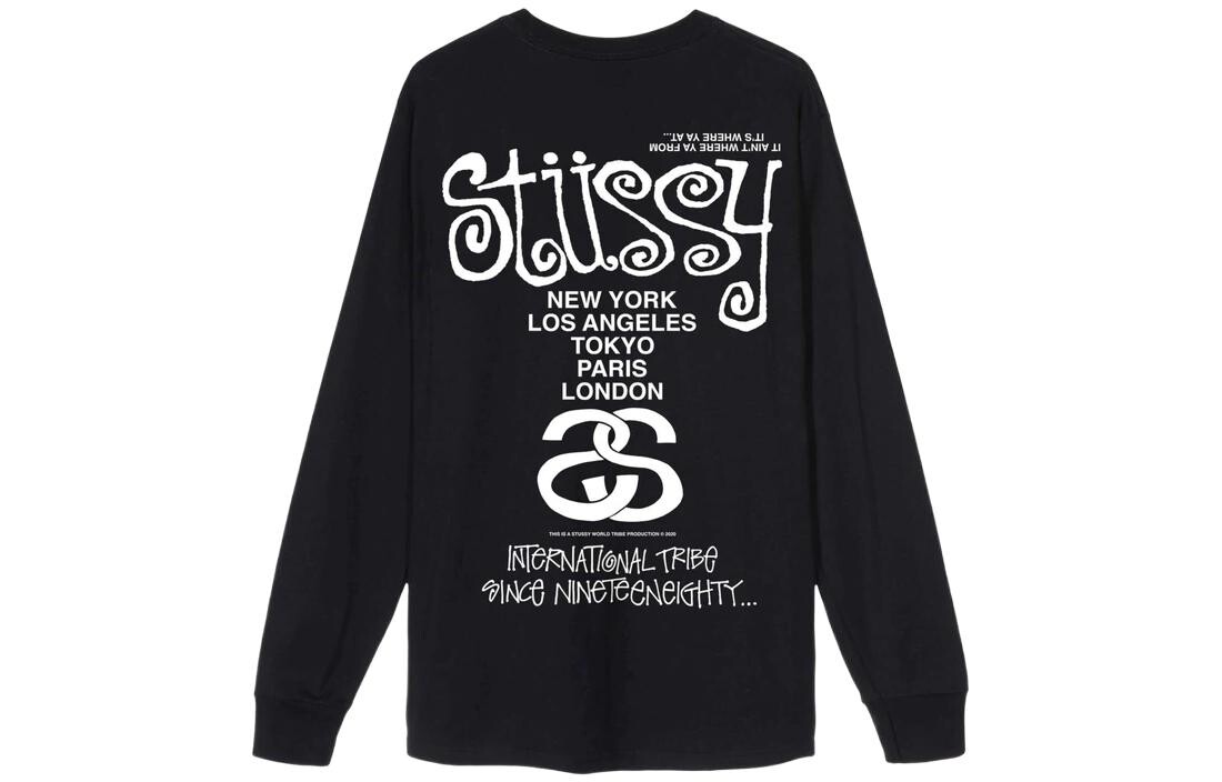 

Футболка Stussy унисекс, цвет Black