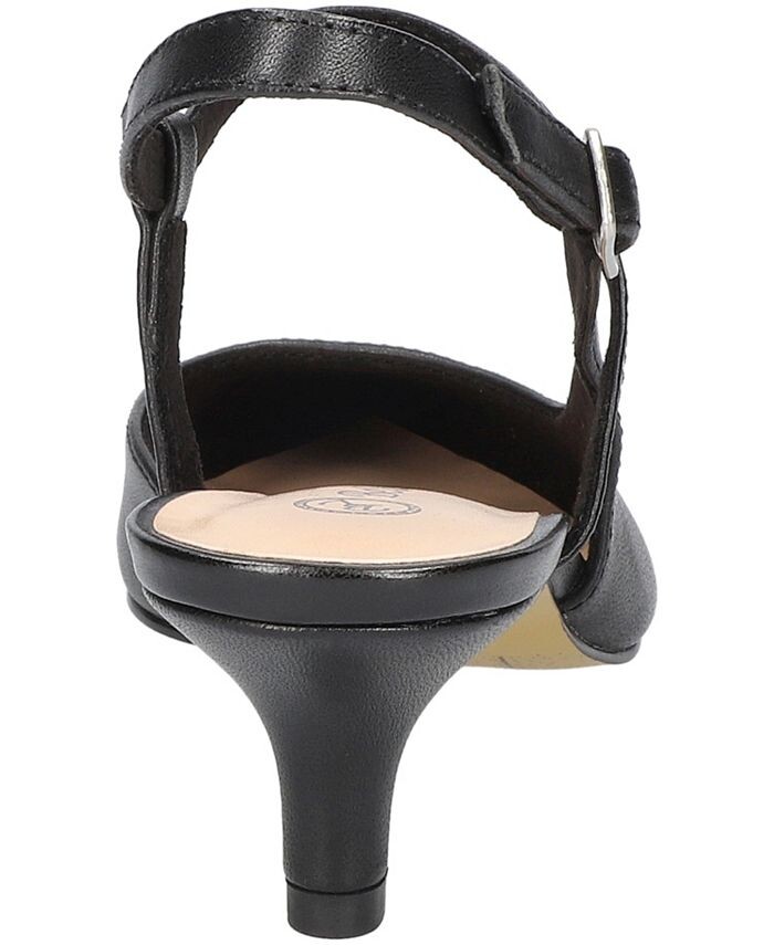 Женские туфли-лодочки Kayce с открытой пяткой Bella Vita, цвет Black Leather — фото 3