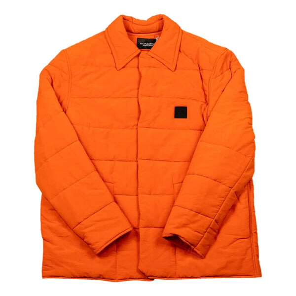 

Куртка woven quilted nylon overshirt down jacket 'orange' A-Cold-Wall*, оранжевый