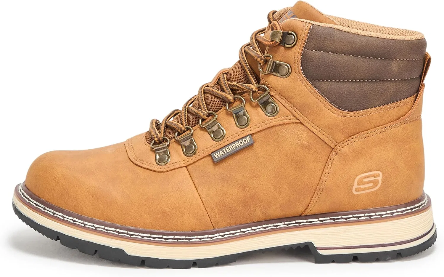 Мужские походные ботинки Skechers Skechers, Brown — фото 2