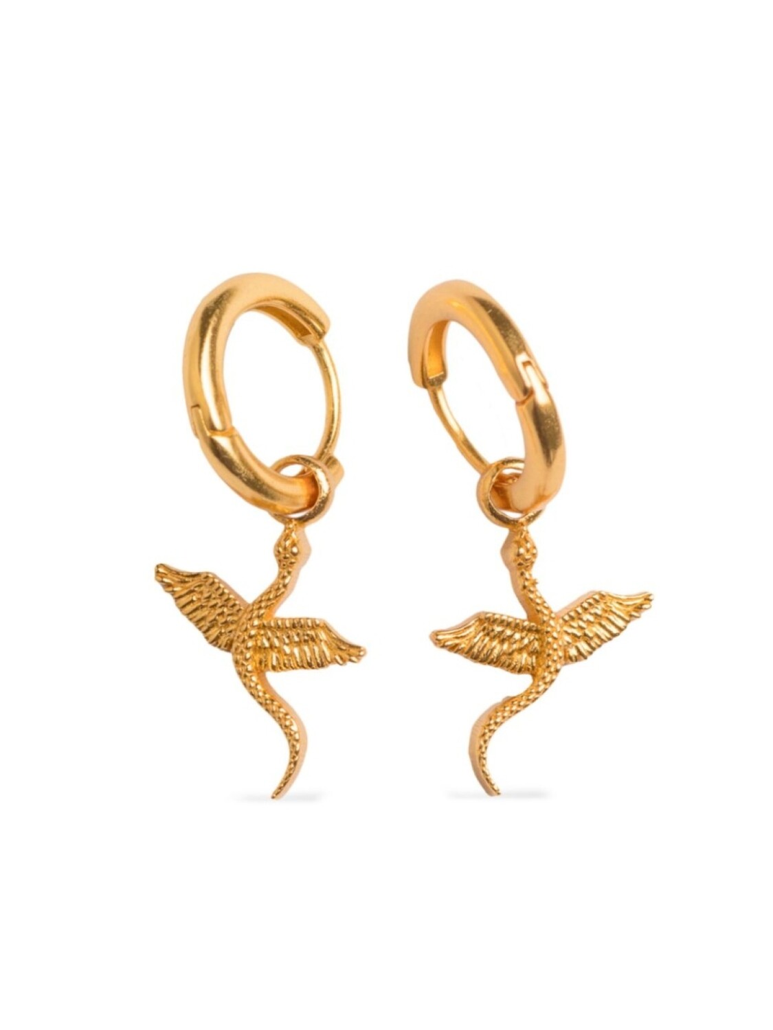 

Серьги Winged Snake Natia X Lako, золотой