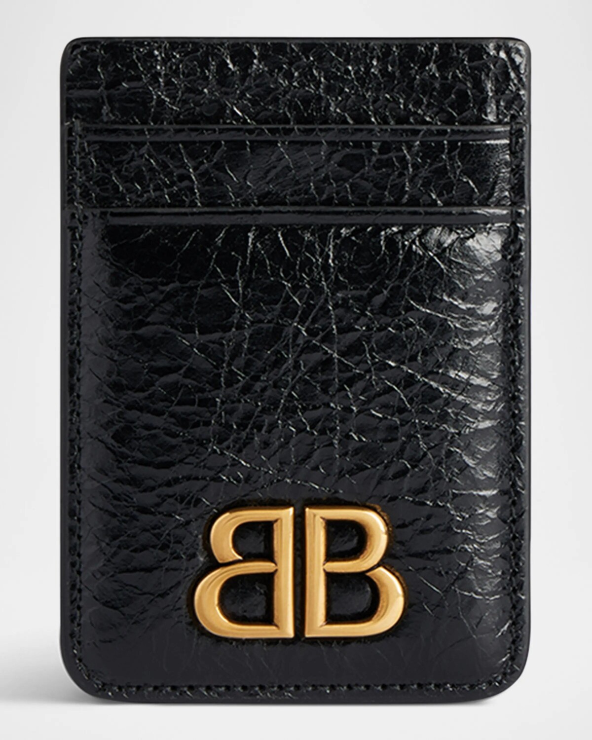

Магнитный держатель для карт iPhone Monaco Balenciaga, черный