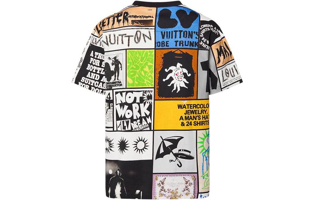 Футболка мужская многоцветная Louis Vuitton, цвет Multicolor — фото 2