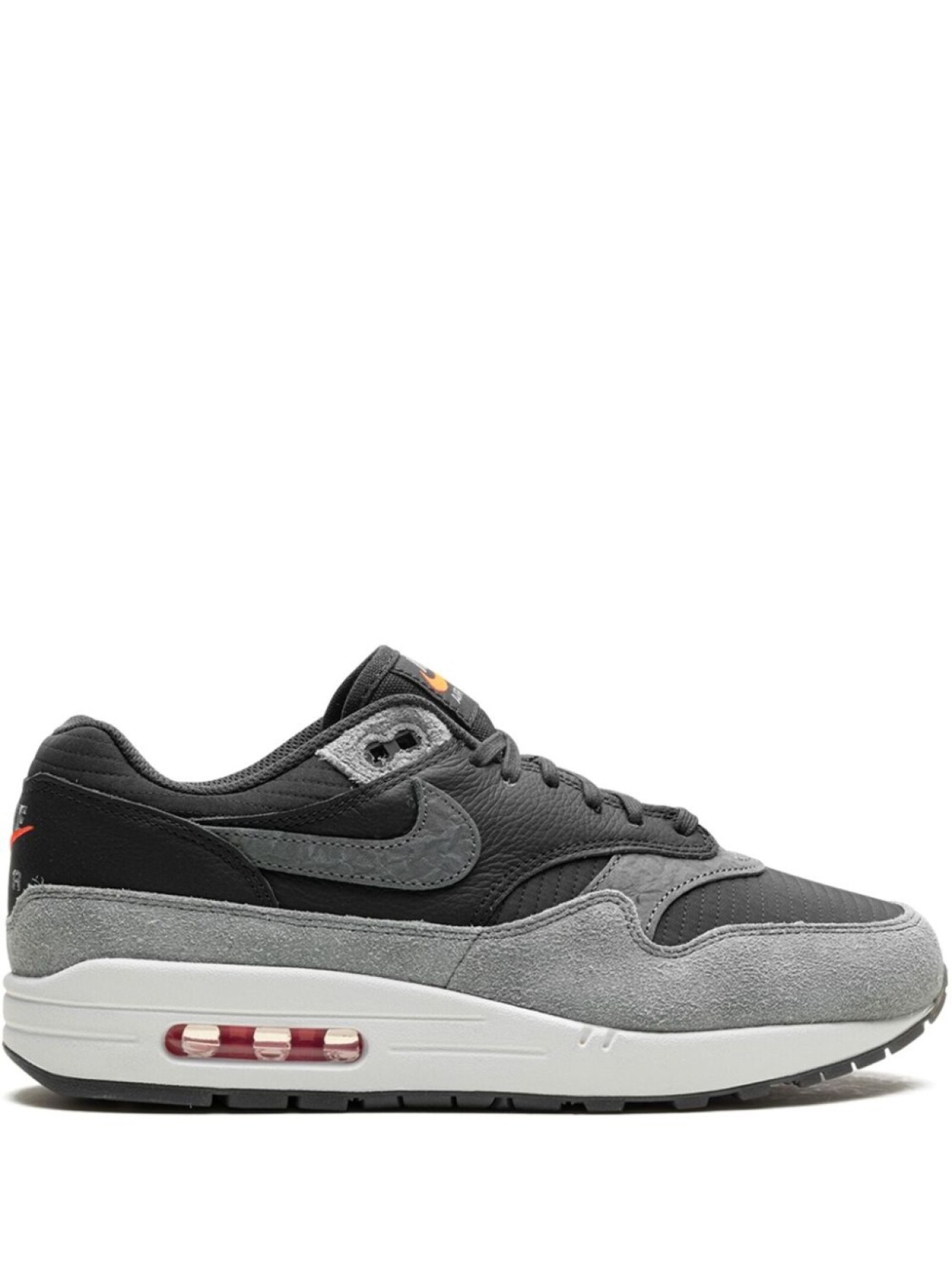 

Кроссовки Air Max 1 PRM «Дымчато-серые» Nike, черный