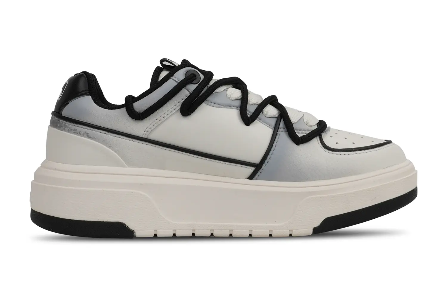

Кроссовки MLB Chunky Liner Skateboarding Shoes Unisex Low-top White/Gray, серый