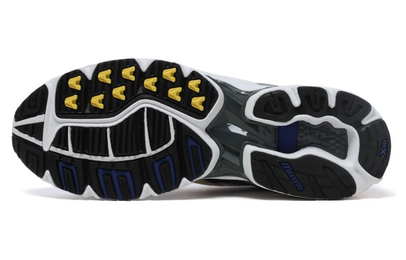 Mizuno Wave Rider 10 Кроссовки унисекс, White/Blue — фото 4