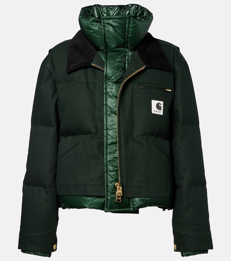 

Куртка Carhartt из хлопковой смеси с утеплителем Sacai, Green