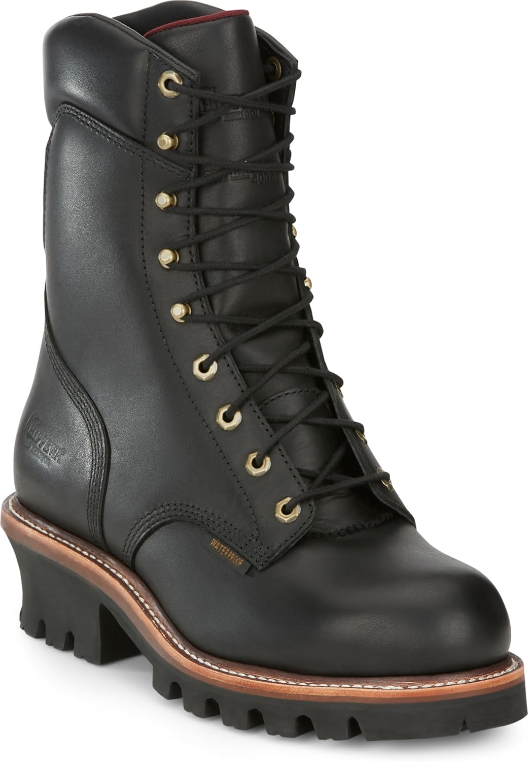 

Водонепроницаемые рабочие ботинки с стальным носком Chippewa Super DNA 9, утепленные, мужские, для промышленности и строительства, премиальная кожа, подошва Vibram, черный