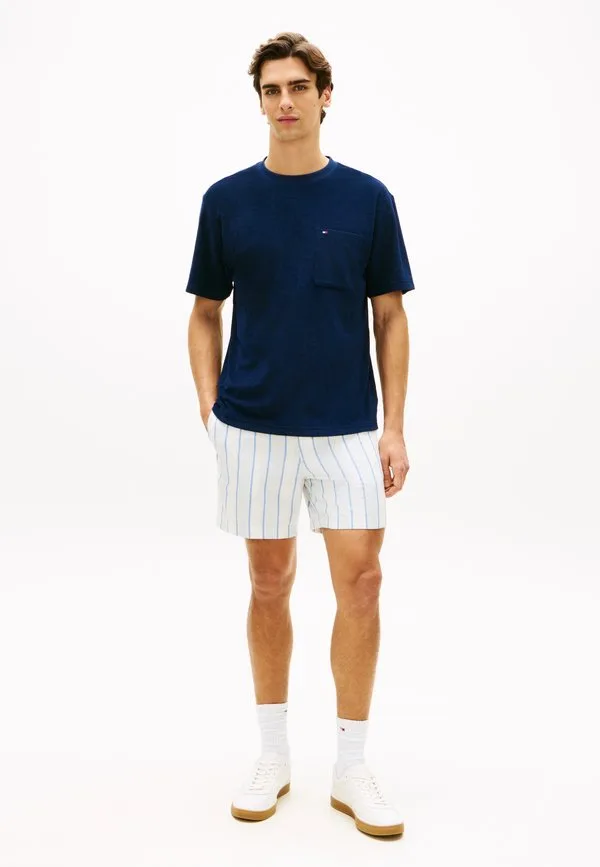 Простая футболка Tommy Hilfiger, Carbon Navy — фото 2