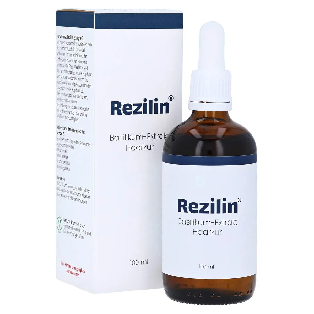 Средство для волос с экстрактом базилика Rezilin, 100 мл Rezilin