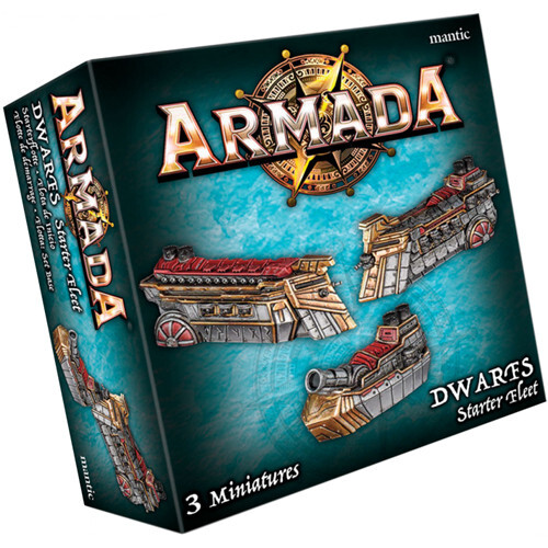 

Миниатюра Mantic Games Armada: Dwarf - Starter Fleet