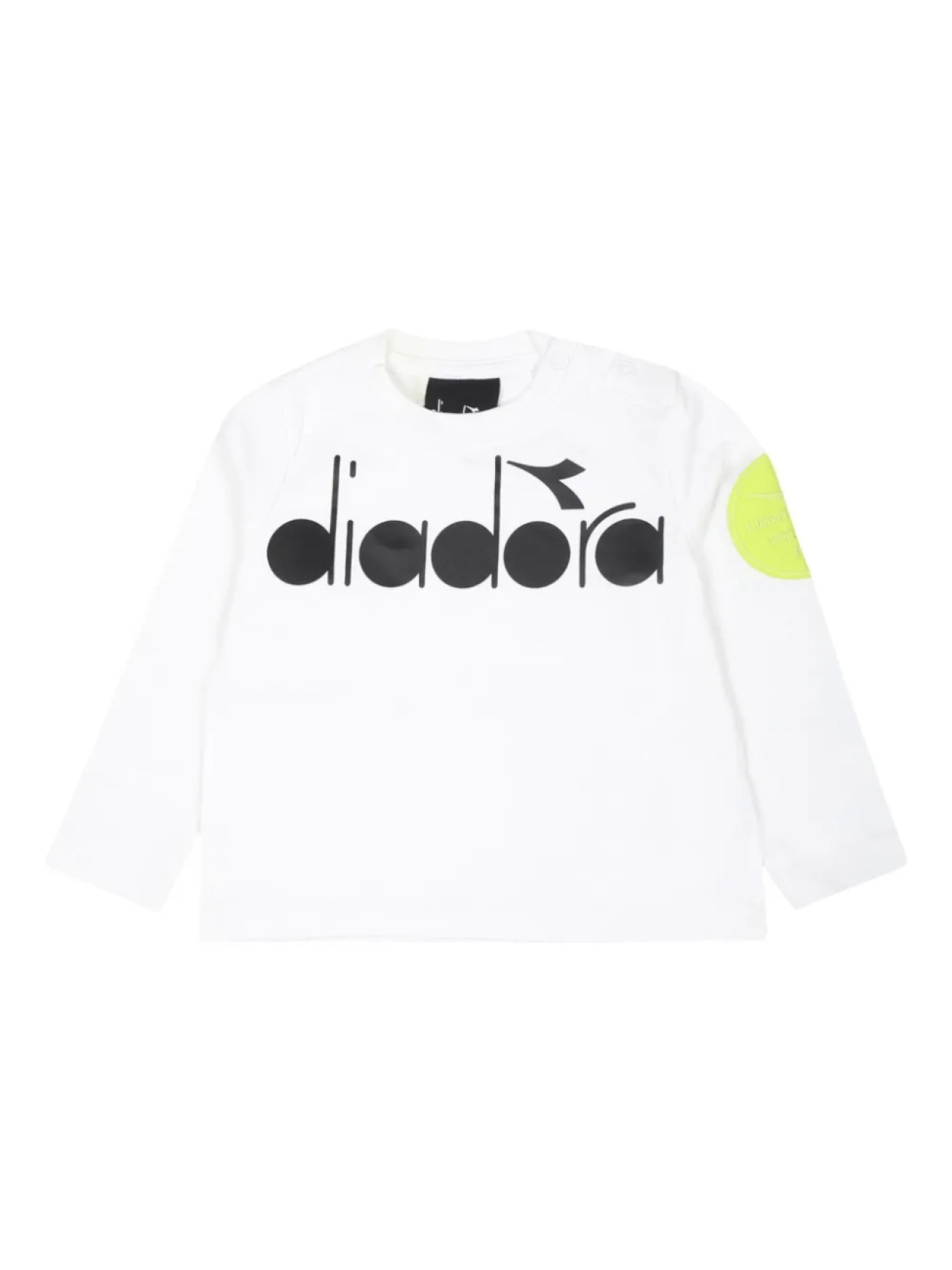 

Футболка Diadora Junior с логотипом, белый