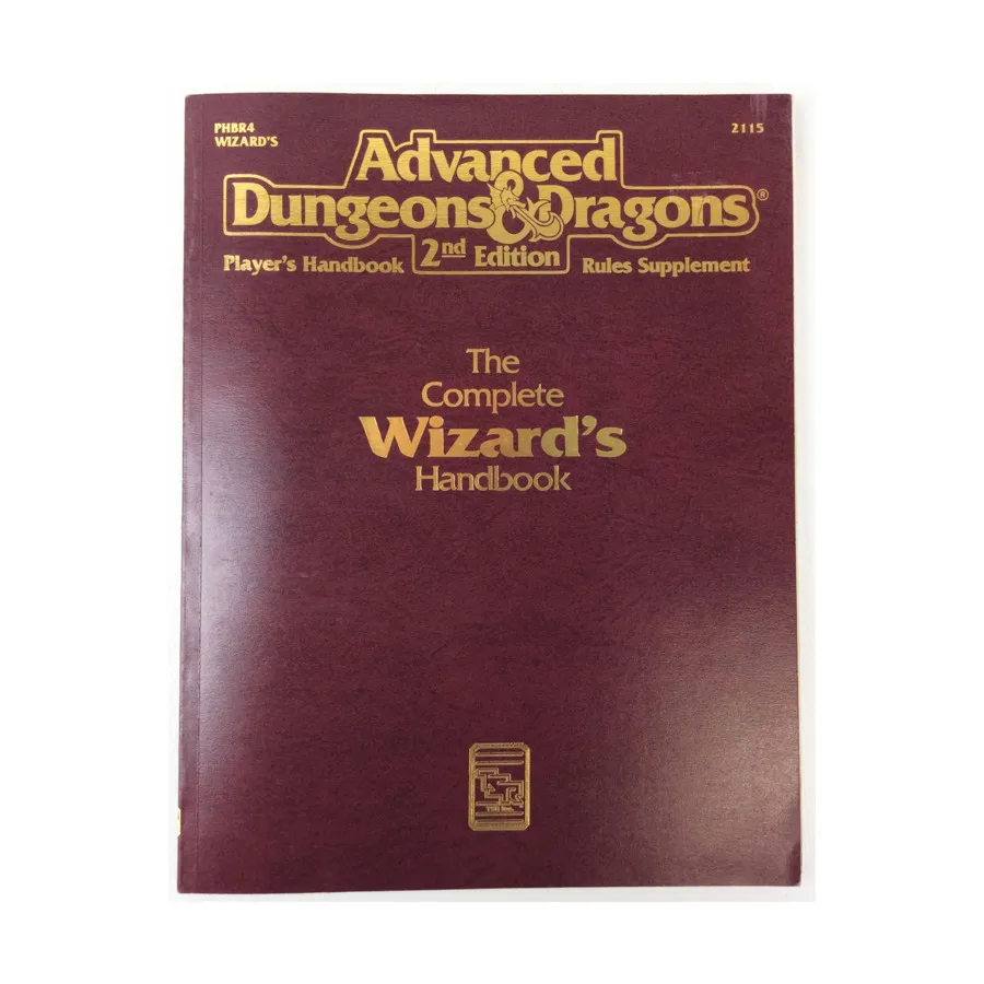 

Complete Wizard's Handbook (2nd Printing), Advanced Dungeons & Dragons (2nd Edition) - Player's Guides & Books, мягкая обложка