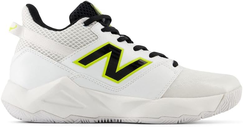 Детские теннисные кроссовки New Balance Coco Cg2, белый/черный — фото 3
