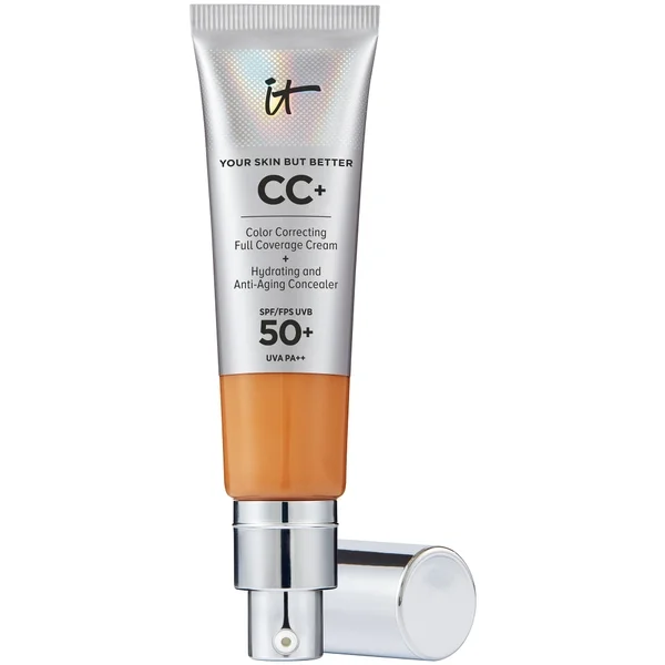 

Cc+ антивозрастная увлажняющая основа spf 50 It Cosmetics, 32 мл., цвет tan rich