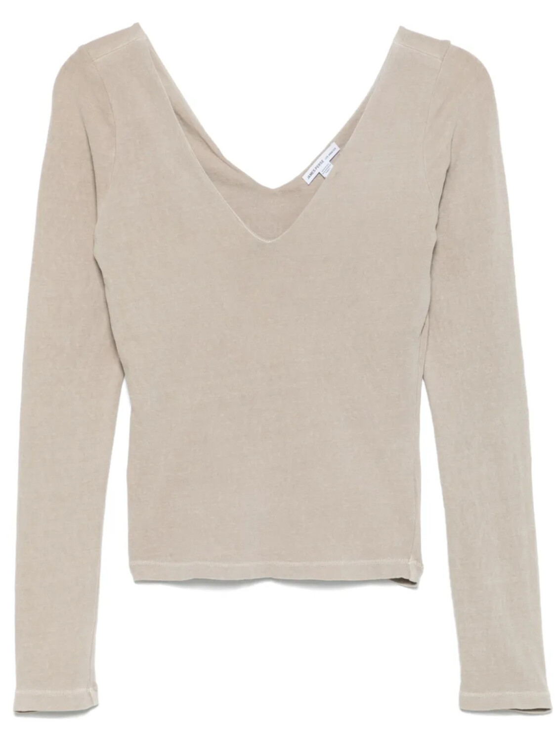 

James Perse футболка с V-образным вырезом, нейтральный