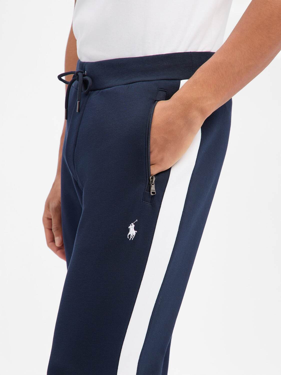 Polo Ralph Lauren Брюки с сужением в цвете Marine Blue — фото 3