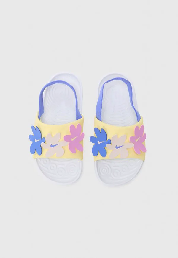 Сандалии для ходьбы kawa унисекс Nike Performance, White/Soft Yellow/Sapphire/ Magenta — фото 4