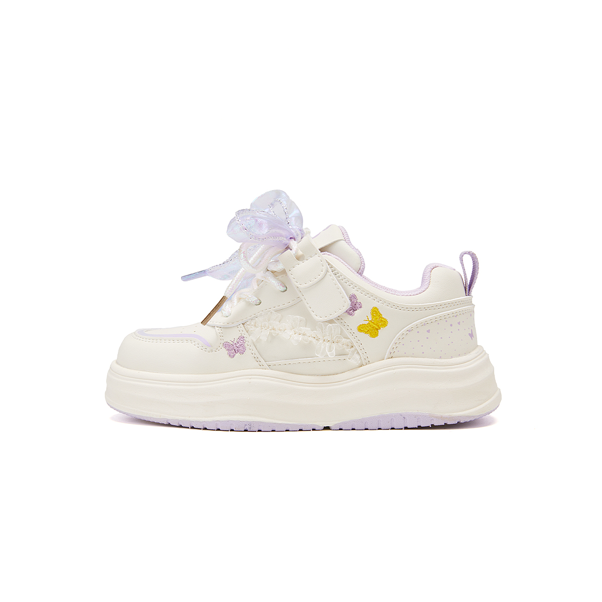

Износостойкие низкие детские скейтерские кроссовки Kids' BELLE, фиолетовый