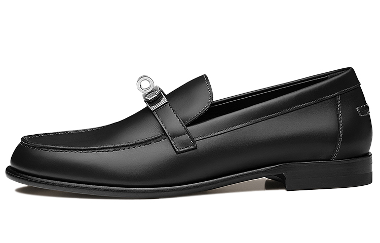 Женские мокасины Hermes Destin, черный