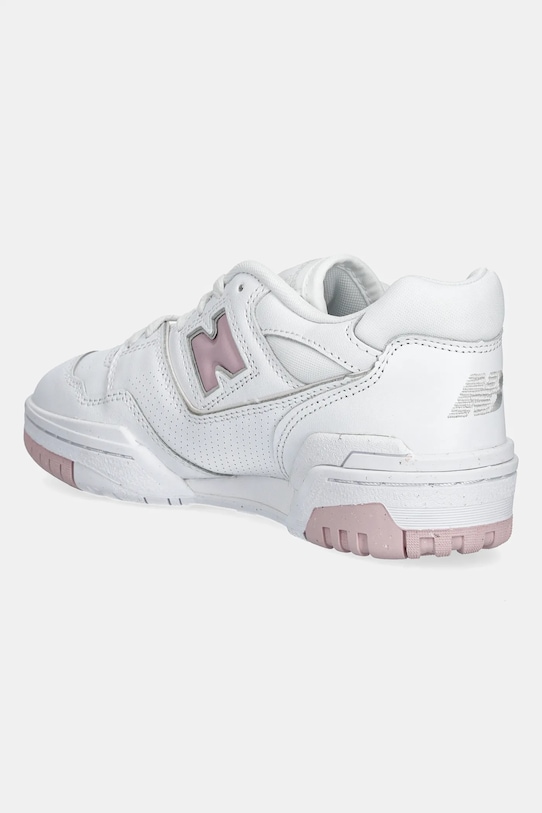 Кожаные кроссовки New Balance, белый — фото 3