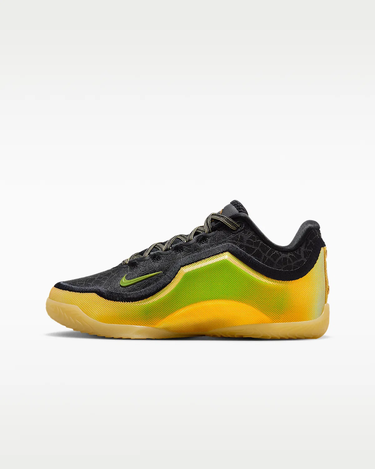 Детские баскетбольные кроссовки LeBron XXIII "Hurt Feelings", Black/Soft Yellow/Stadium Green/Black