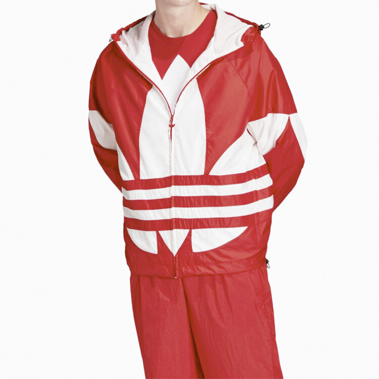 Куртка Trefoil мужская красная Adidas Originals, красный — фото 3