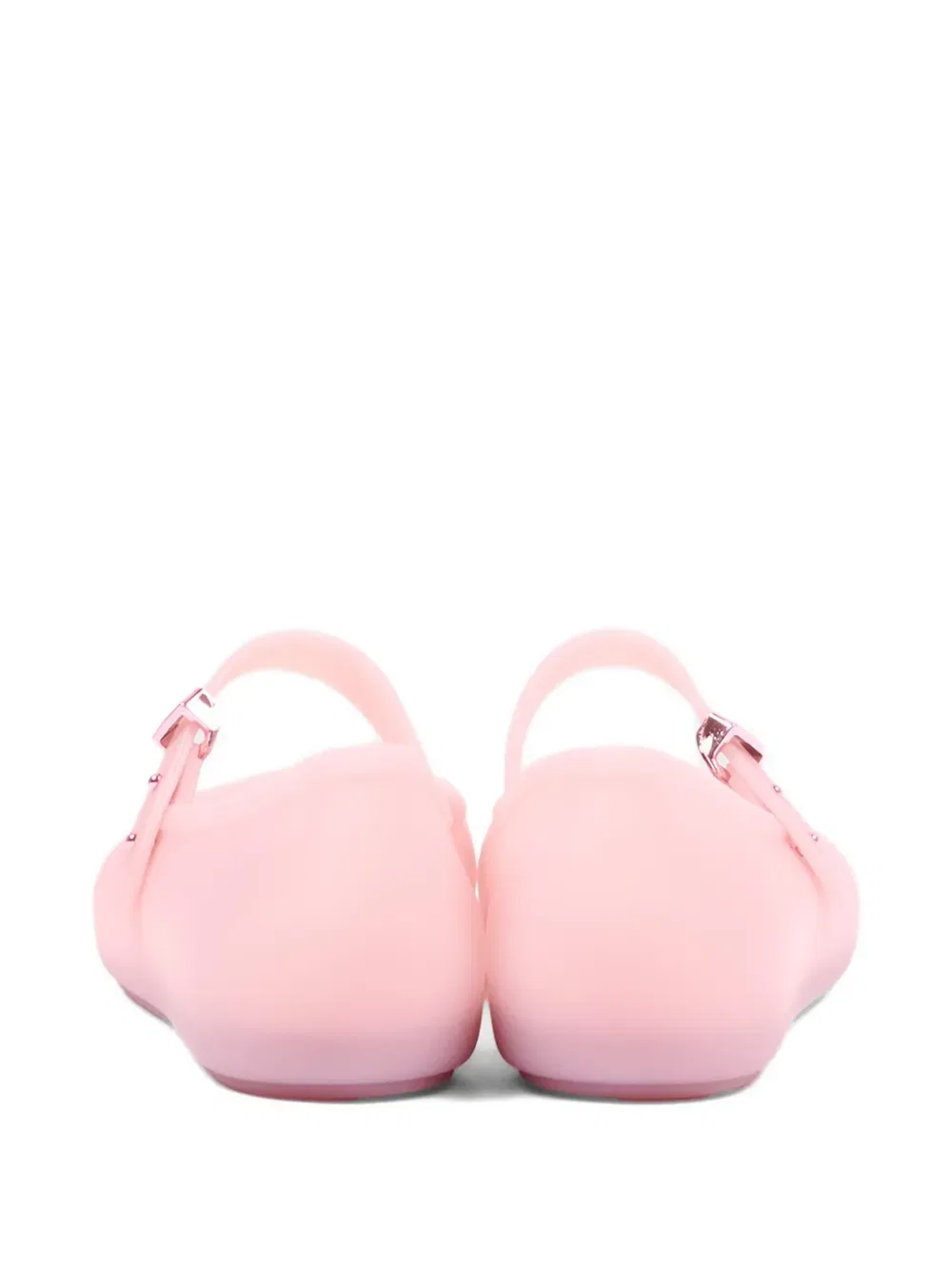 Балетки с застежкой-пряжкой Mini Melissa, розовый — фото 4