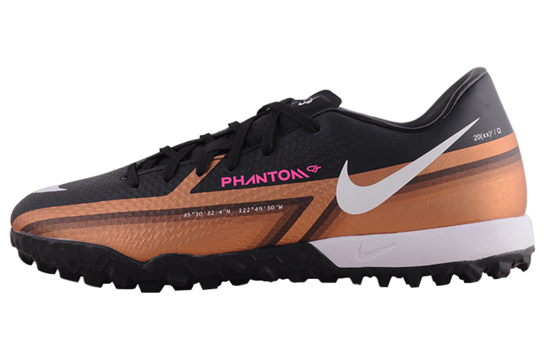 

Nike Phantom GT Футбольные бутсы Мужчины, Металлик Медь/Черный