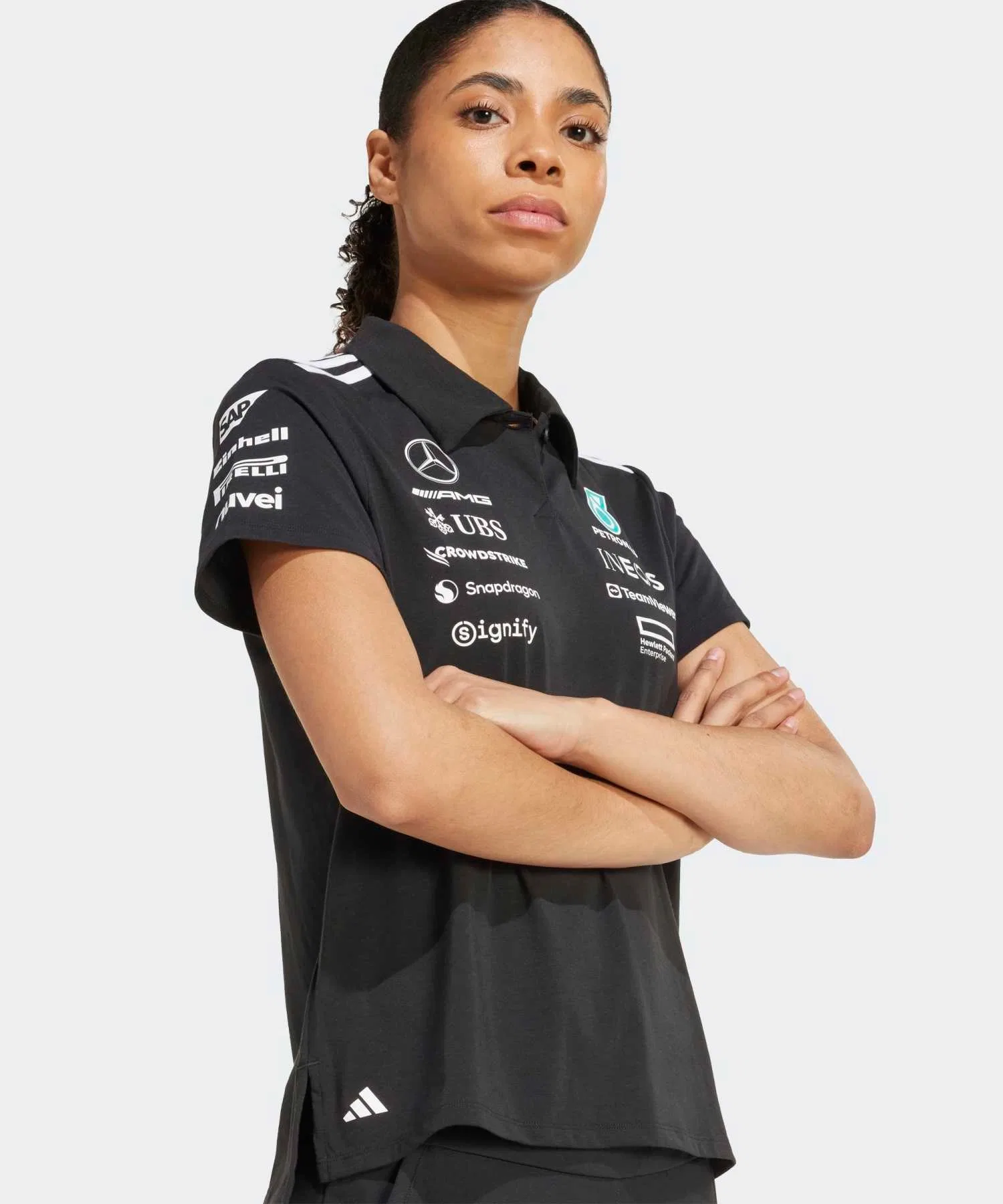 Поло MERCEDES-AMG PETRONAS F1 Team / adidas — фото 3