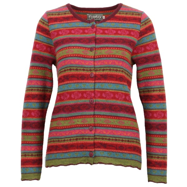 

Женский кардиган Oda - шерстяной свитер Flomax, мультиколор