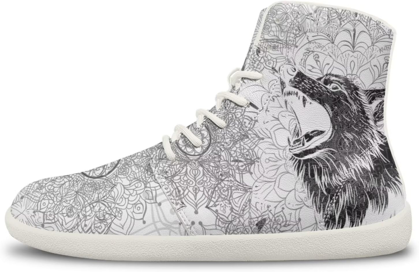 

Мужские кроссовки Wolf, слипоны, деловые кроссовки, высокие кроссовки для ходьбы, гимнастики, тенниса и спорта Ecaestolph, белый