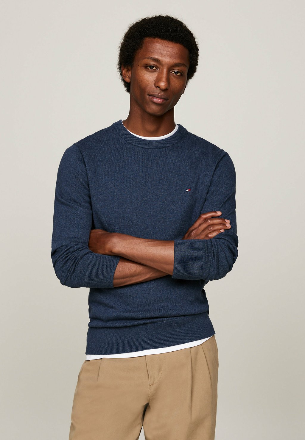 

Джемпер CREW NECK Tommy Hilfiger, синий