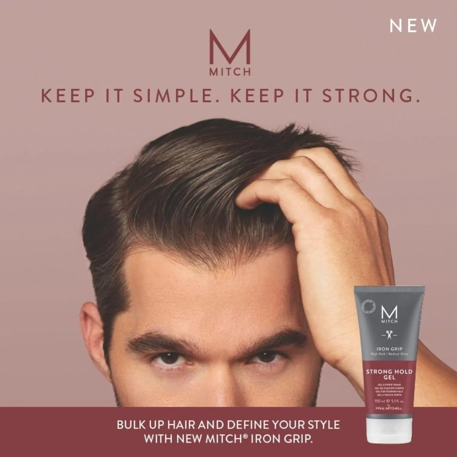 Гель для волос MITCH by Paul Mitchell Iron Grip Gel 150 мл Mitch — фото 4
