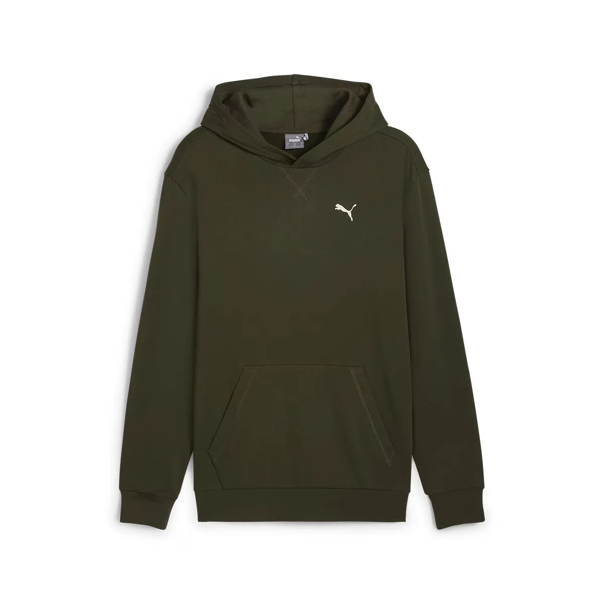 

Мужская лучшая спортивная одежда толстовка с капюшоном Puma Sweatshir, зеленый